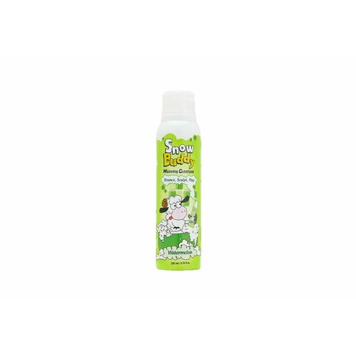 SNOW BUDDY Детская очищающая пенка Whipping Cleanser Watermelon детская очищающая пенка snow buddy whipping cleanser powder 200 мл