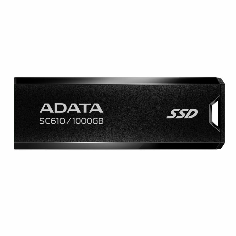 SSD-накопитель 1TB ADATA SC610 Black External SSD SC610-1000G-CBK/RD USB 3.2 Gen2, 550/500 RTL