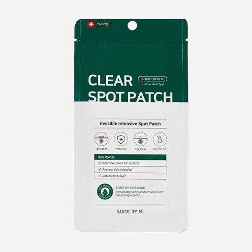 SOME BY MI 30 Days Miracle Clear Spot Patch Точечные патчи для лица против акне, 18шт