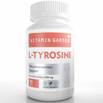 Тирозин 500 мг. для похудения (л тирозин) стимулятор мозга, для щитовидной железы, аминокислоты, 90 капсул - изображение