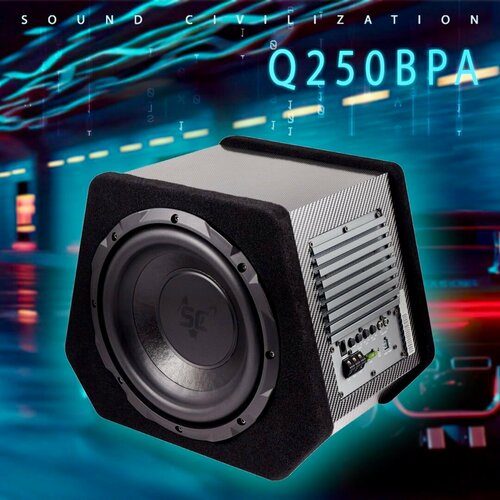 Sound Civilization Q250BPA Активный сабвуфер в корпусе с пассивным излучателем 13100₽