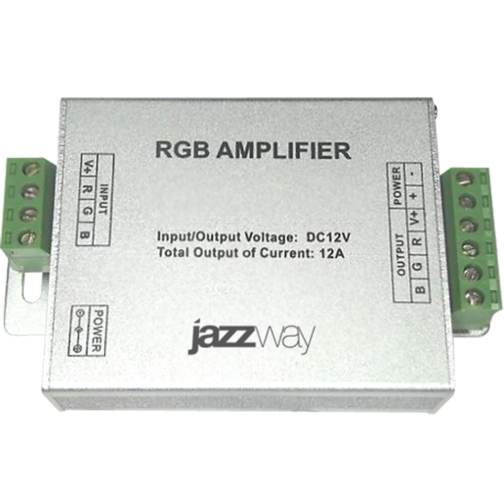 1002150 Усилитель RGB 3x4A 12V Jazzway - фото №4