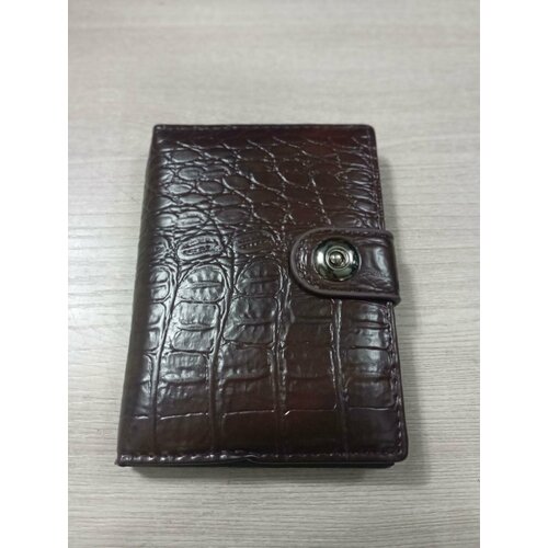 Документница для паспорта Бумажник, коричневый