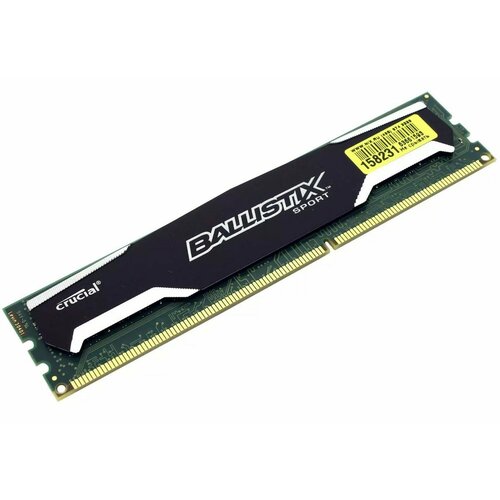 Модуль памяти Crucial Ballistix Sport DDR3 4GB 1600MHz BLS4G3169DS1J8FER 159000₽