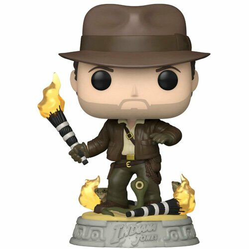 Фигурка Funko головотряс ndiana Jones: Raiders of the Lost Ark - POP! Movies - Indiana Jones (with Snakes) (Exc) 71755 фигурка индиана джонс клуб оби ван от hasbro