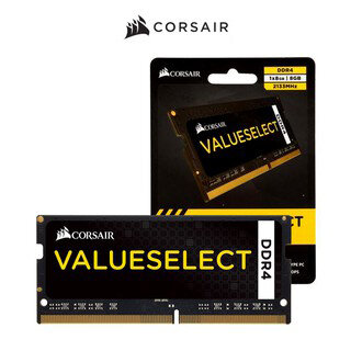 Оперативная память Corsair ValueSelect 8 ГБ DDR4 2133 МГц SODIMM CL15 CMSO8GX4M1A2133C15