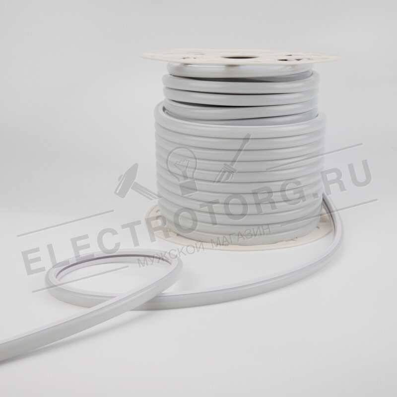 Гибкий неон LED SMD, форма – D, 16х16 мм, синий, 144 LED/м, бухта 50 м Neon-Night - фото №6