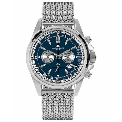 фото Наручные часы jacques lemans 1-1117vs, мультиколор, синий