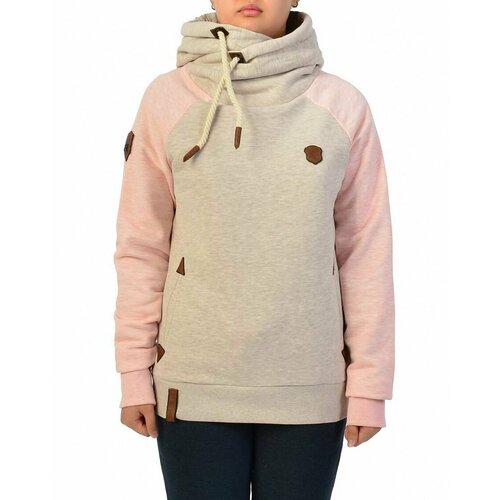 фото Толстовка naketano, размер xl, розовый, бежевый