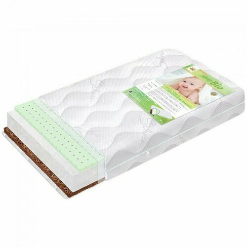 Матрас детский Boom Baby Silver Bio, 60x120 см