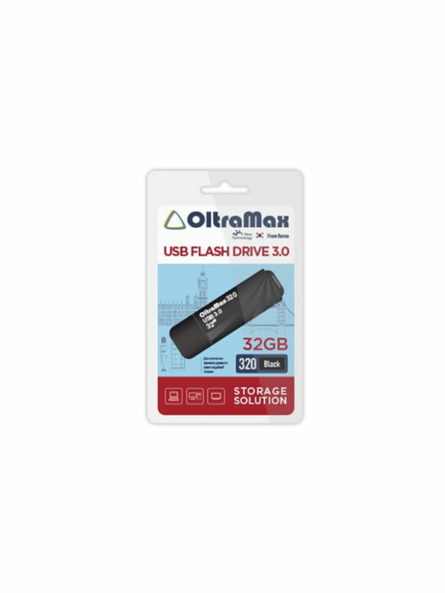 USB флеш накопитель OM-32GB-320-Black USB 3.0