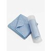 Фото #7 Одеяло летнее голубое Vesta 2 спальное дешевое тонкое, материал микрофибра, покрывало легкое 172х205 см