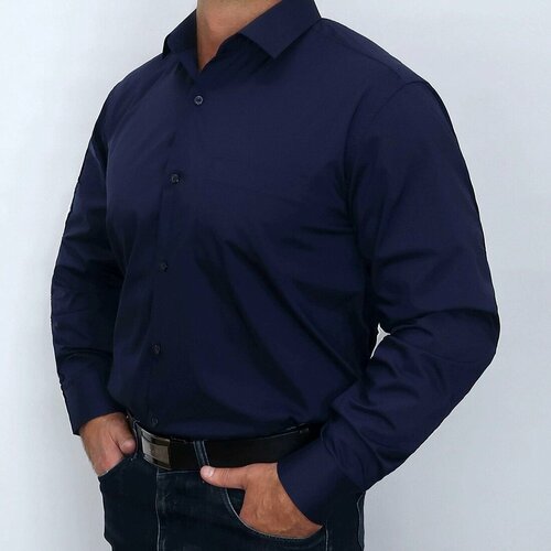 фото Рубашка dalmine, размер m, синий