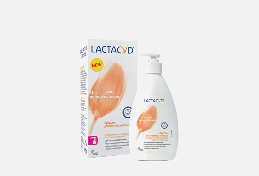Средство для интимной гигиены Lactacyd, с молочной кислотой 200мл
