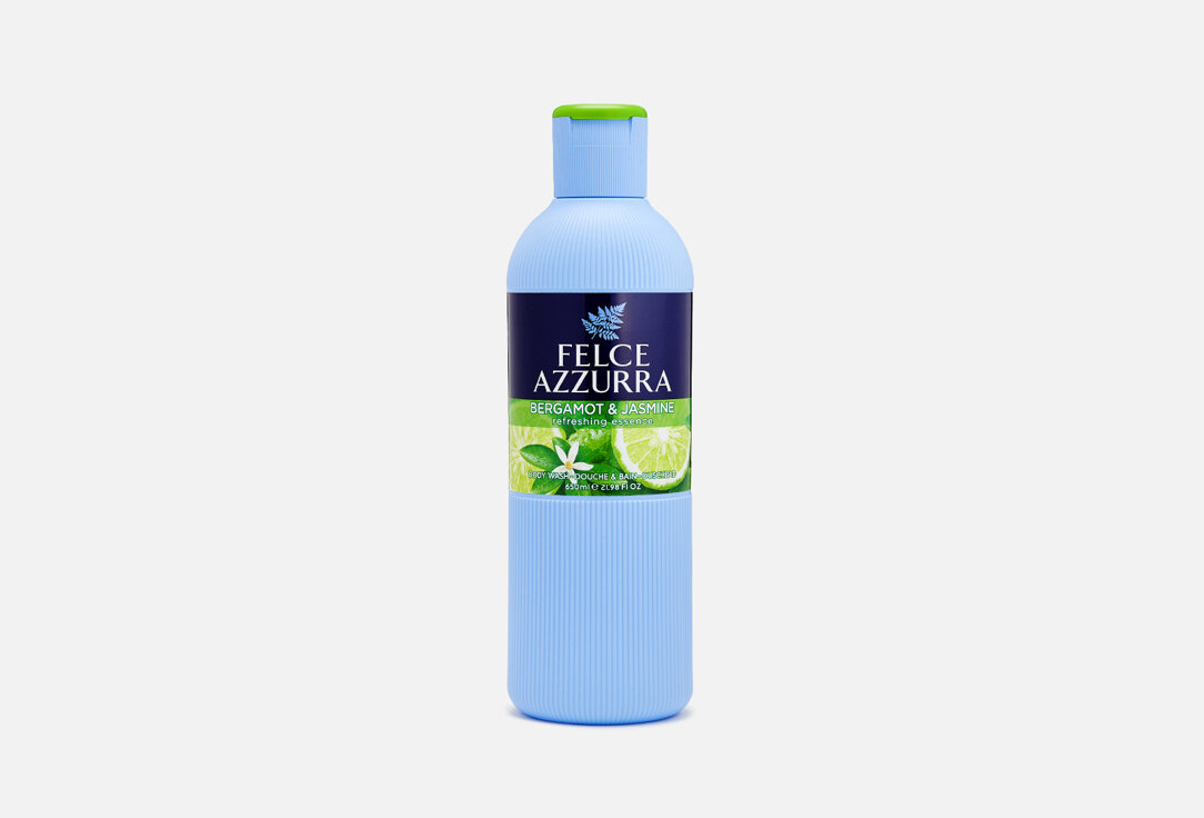 Парфюмированный гель для ванны и душа FELCE AZZURRA, Bergamot & Jasmine refreshing essence 650мл