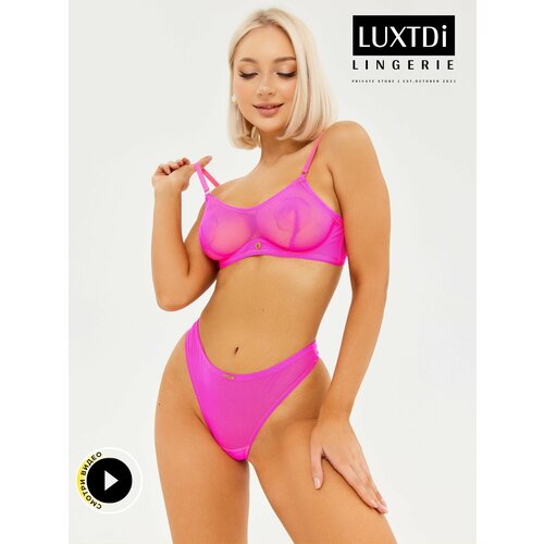 Трусы Luxtdilingerie, размер XL, розовый