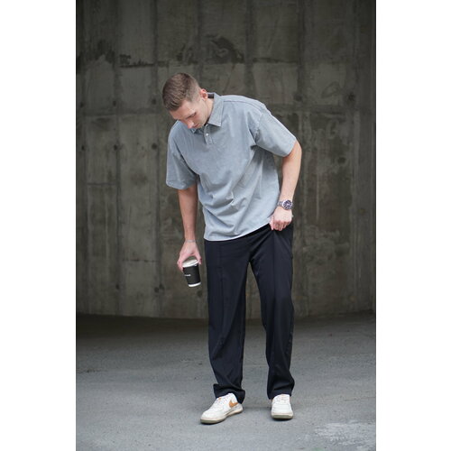 Поло TYON футболка SAFARI, размер L, серый