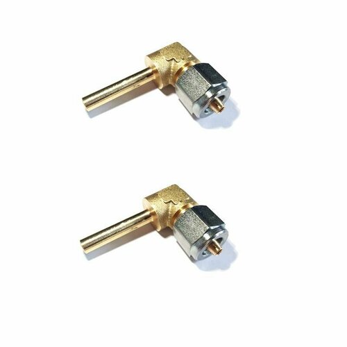 Фитинг угловой для трубки FARO, Transfer Oil D6 мм /ECB19/ 2 штуки