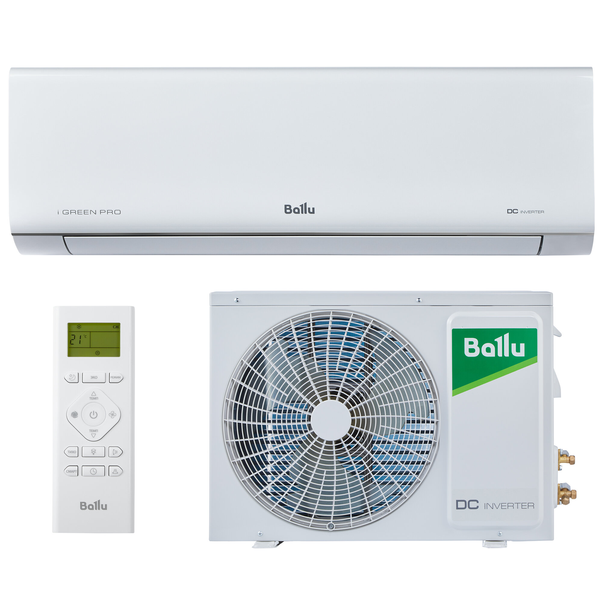 Сплит-система Ballu BSAGI-12HN8 iGreen Pro DC Inverter - фотография № 1