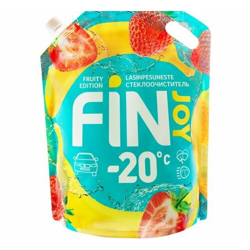 Fin Joy Автоочиститель стекол Fruity banana, 4000 мл