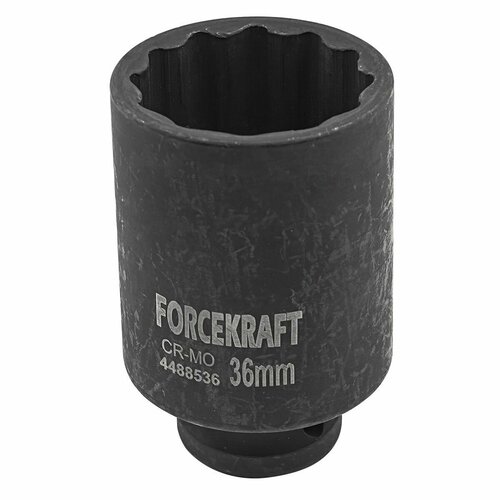 Головка ударная глубокая 36мм 12гр,1/2' FORCEKRAFT FK-4488536