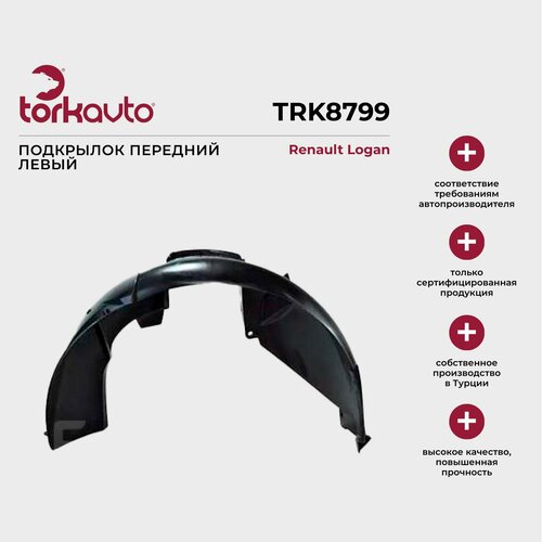 Подкрылок передний левый Renault Logan Рено Логан 1179₽