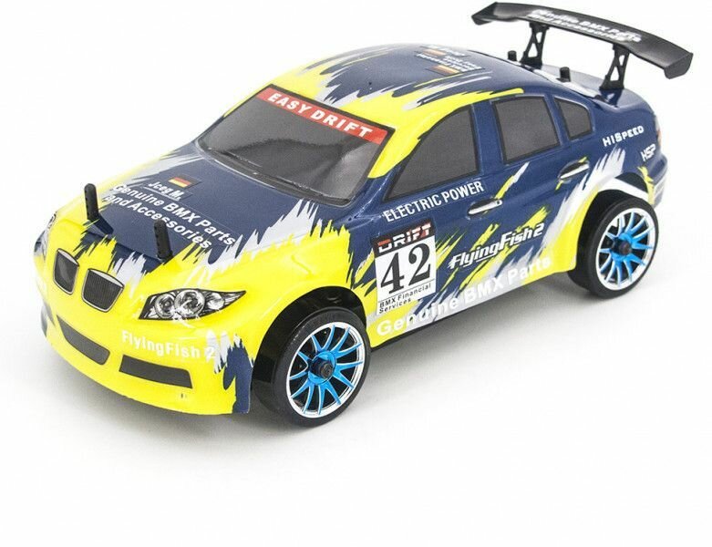 Радиоуправляемая машинка для дрифта HSP FlyingFish2 BMW Drift Car 4WD 1:16 - 94163-16303