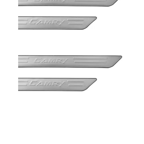 Накладки на пороги Toyota Camry 