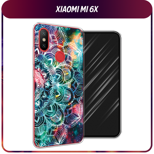 Силиконовый чехол на Xiaomi Mi 6X/A2 / Сяоми Mi 6X/A2 Мандала космос силиконовый чехол на xiaomi mi 6x a2 сяоми mi 6x a2 совет свой себе посоветуй прозрачный