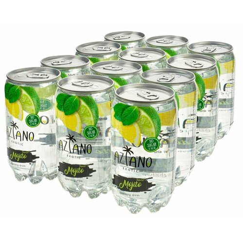 Aziano Mojito (Мохито) 0,35л./12шт. Азиано