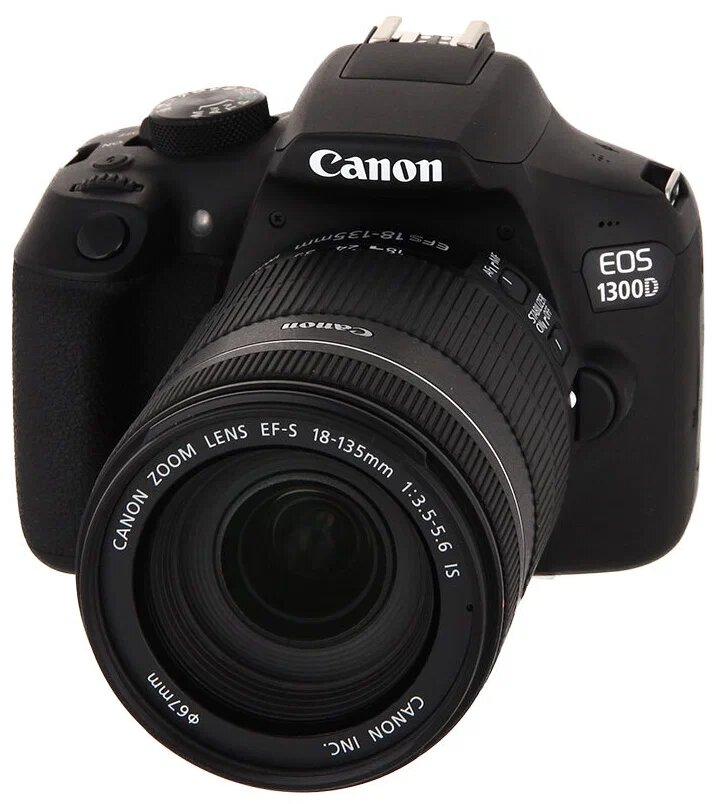 Canon EOS 1300 D Kit с объективом EF - S 18 - 135 мм f / 3,5 - 5,6 IS