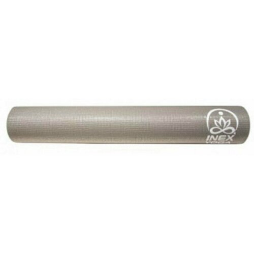 фото Коврик для йоги inex yoga mat 170 x 60 x 0,6 см серый (rp-ym6\gy-06-rp)