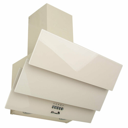 Вытяжка кухонная ELTRONIC наклонная 77-05 бежевая 623600₽