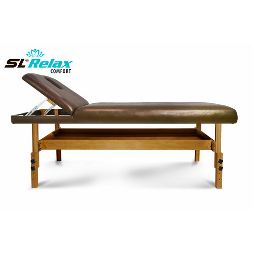 Массажный стол Relax Comfort коричневая кожа (№6)