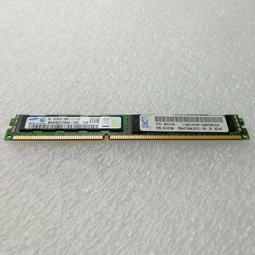 Оперативная память IBM M392B5273DH0-CK0 4GB 1600MHz DDR3 RDIMM 2Rx8 PC3-12800 CL11 ECC Registered серверная 90Y3154 HMT351V7EFR8C-PB 100000₽