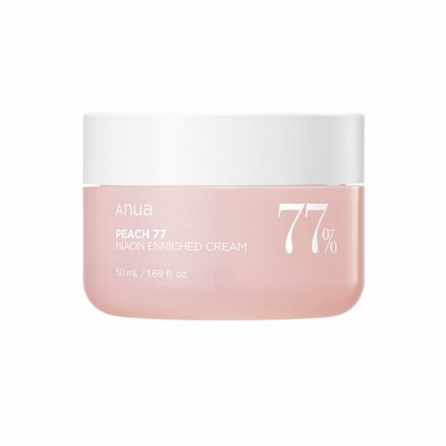 Крем для лица с экстрактом персика и ниацинамидом | ANUA Peach 77 Niacin Enriched Cream 50 ml