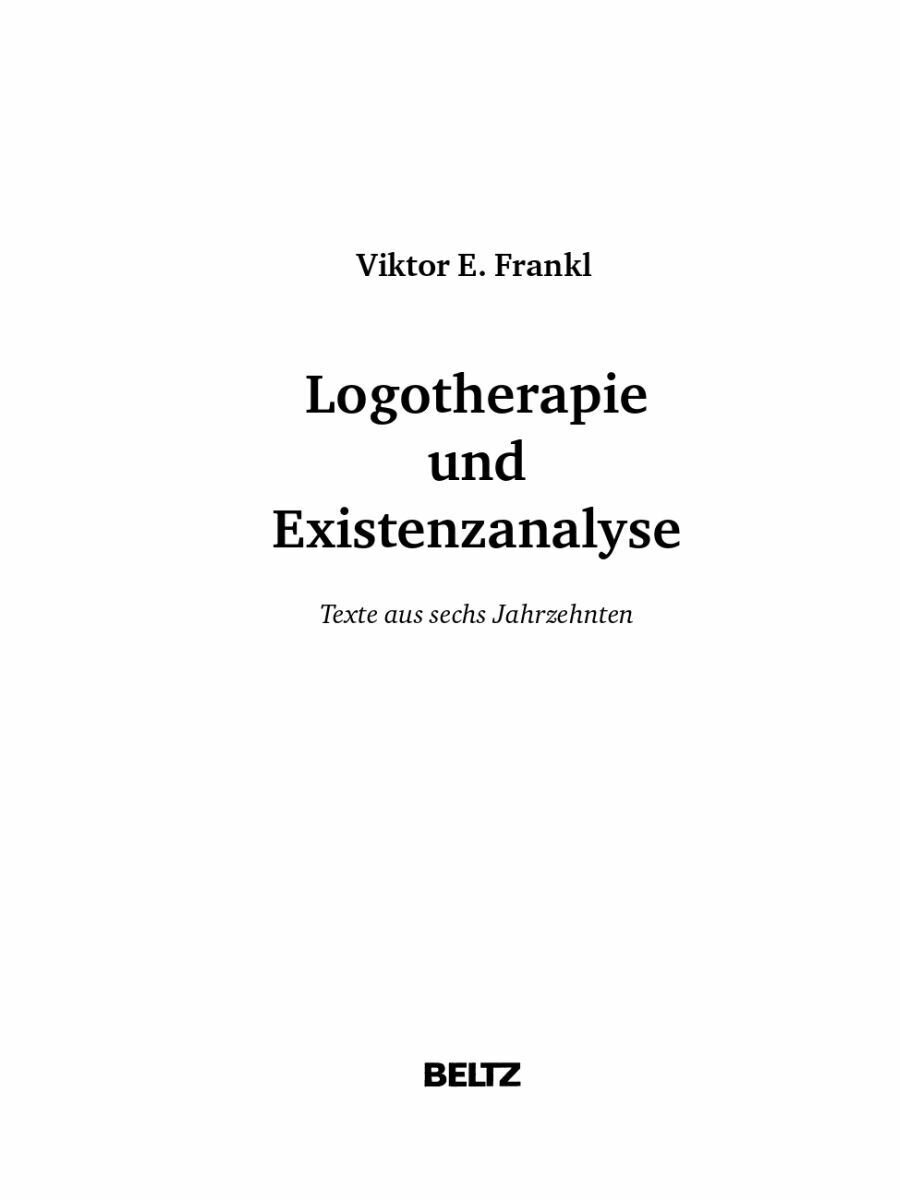 Логотерапия и экзистенциальный анализ: статьи и лекции - фото №14