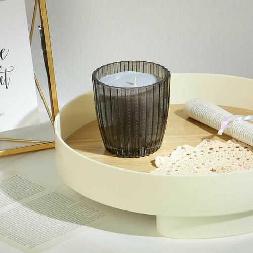 Свеча ароматическая в подсвечнике 220 г ароматизированная 986₽