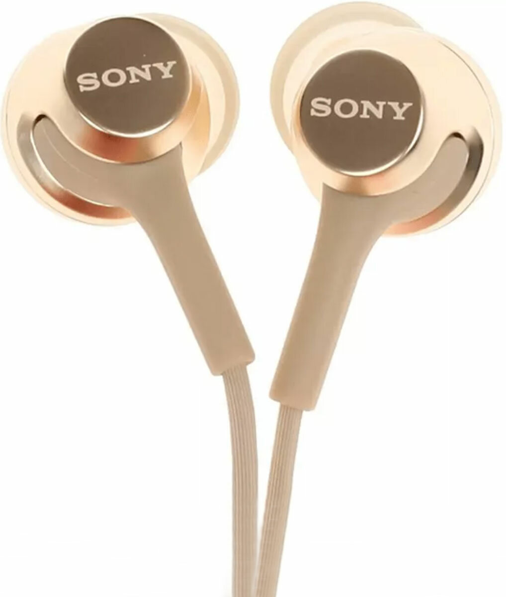 SONY Наушники Sony MDR-EX255AP/N Цвет золотой