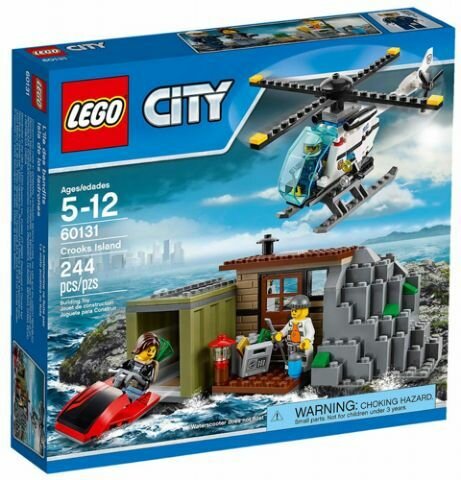 Конструктор LEGO City 60131 Crooks Island