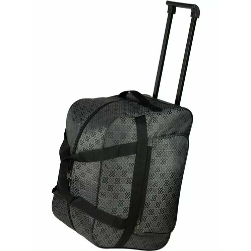 Сумка дорожная Сумчатый Рай 2201_черный_крестик_Курилов, 53х36, черный