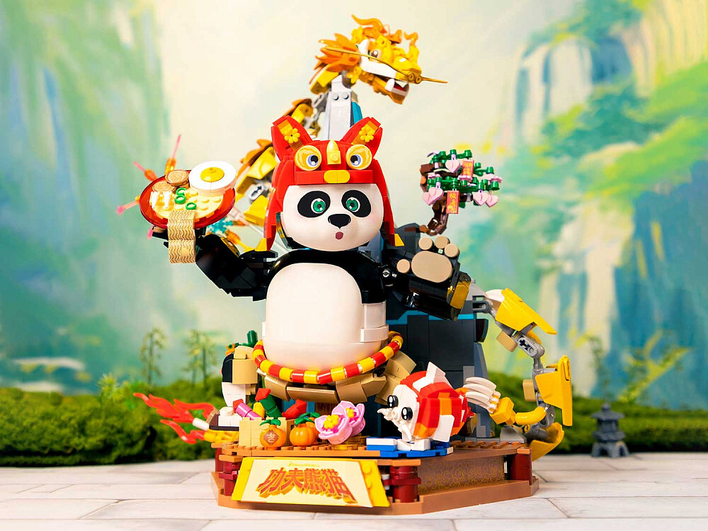 Конструктор Pantasy Kung Fu Panda 86504 Конструктор Кунг-фу Панда: Воин-дракон