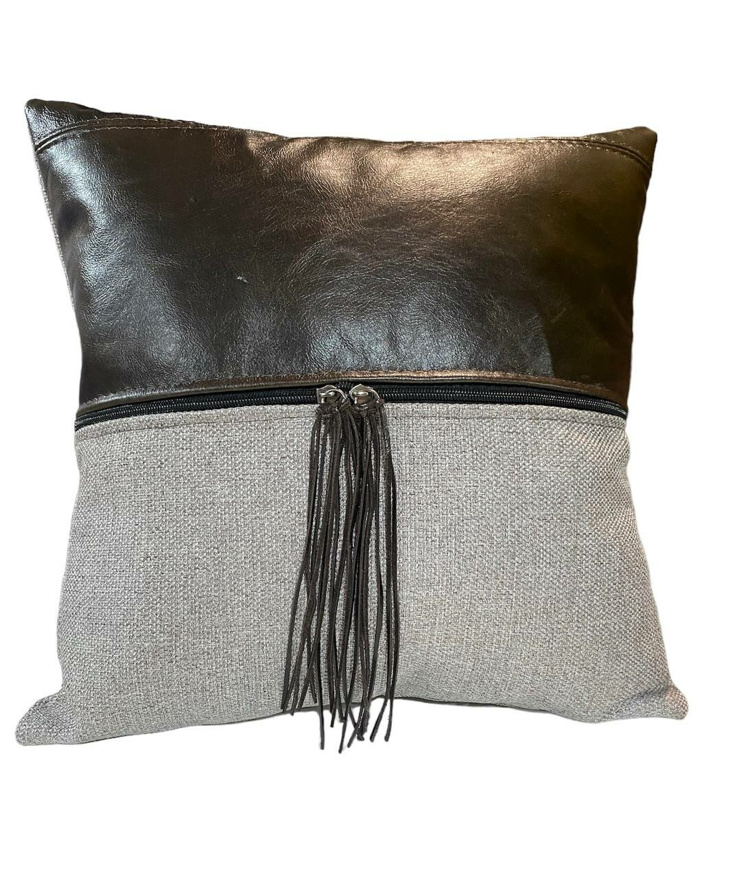 фото Подушка натуральная кожа