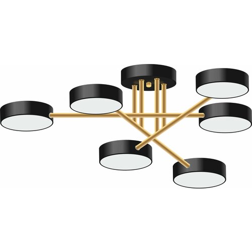 Светодиодная люстра на штанге в скандинавском стиле XI3258