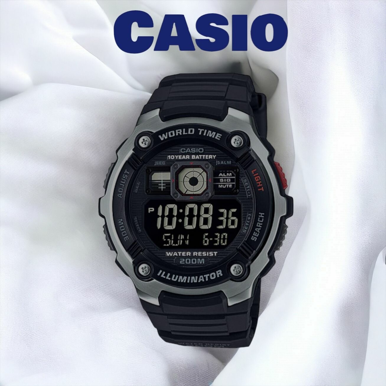 Наручные часы CASIO Standard AE-2000W-1B