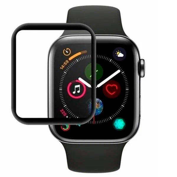 Защитное стекло для Apple Watch 42mm 3D black