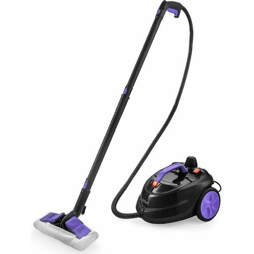 Пароочиститель KitFort КТ-9104-1 фиолетовыйчерный 1629000₽