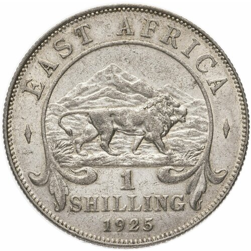 Британская Восточная Африка 1 шиллинг (shilling) 1925 британская западная африка 1 шиллинг 1916 г h