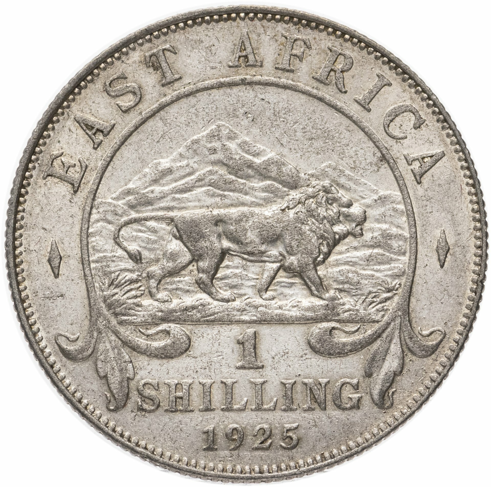 Британская Восточная Африка 1 шиллинг (shilling) 1925