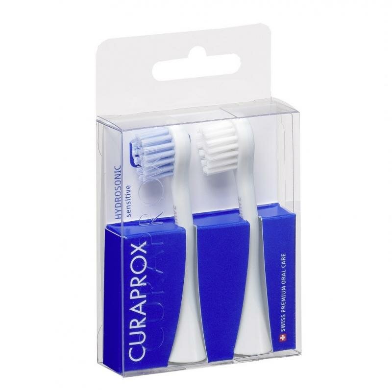 Картинки Curaprox CHS Набор насадок для электрической зубной щетки Ortho Sensitiv 2 шт